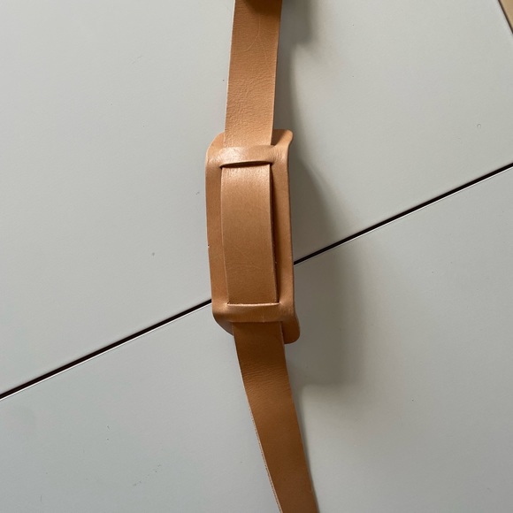 Leather satchel / cross body bag 22 x 28 cm - Picture 8 of 9